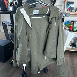 Green ZARA Jacket